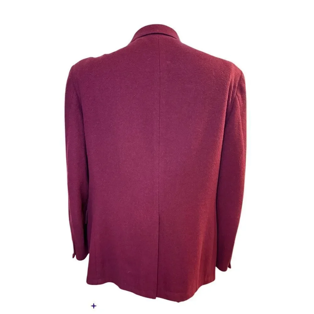 Brookford Classics Men’s Cashmere & Wool Sport Coat Vintage 42R